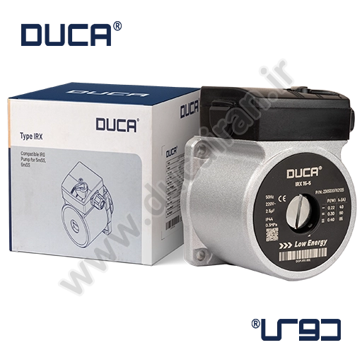 پمپ پکیج IRX 15/5 DUCA دوکا جایگزین IRG در کنار جعیه