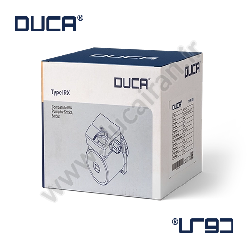 حعبه پمپ پکیج IRX 15/5 DUCA دوکا جایگزین IRG